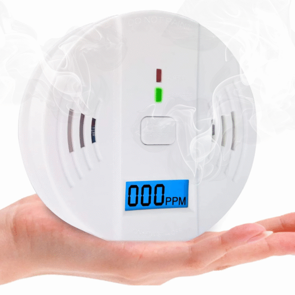 Czujnik czadu, detektor tlenku węgla CO LCD wykrywacz bezprzeowodowy