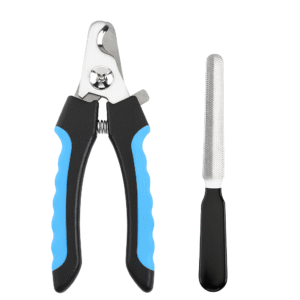 Zestaw 2w1 cążki i pilnik do pazurów dla zwierząt