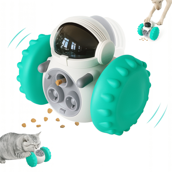 Inteligentna interaktywna zabawka, robot na przysmaczki dla psa i kota