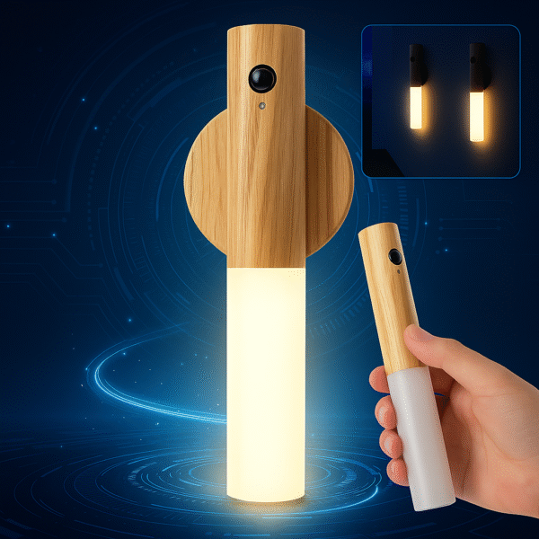 Lampka kinkiet LED na czujnik ruch, zmierzchu