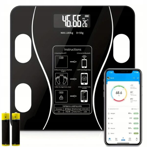 Inteligentna-waga-lazienkowa-analityczna-SMART-25w1-max-180kg-BLUETOOTH-2