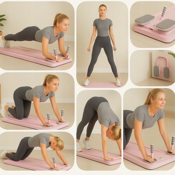 Deska do pilatesu i jogi, przenośny reformer