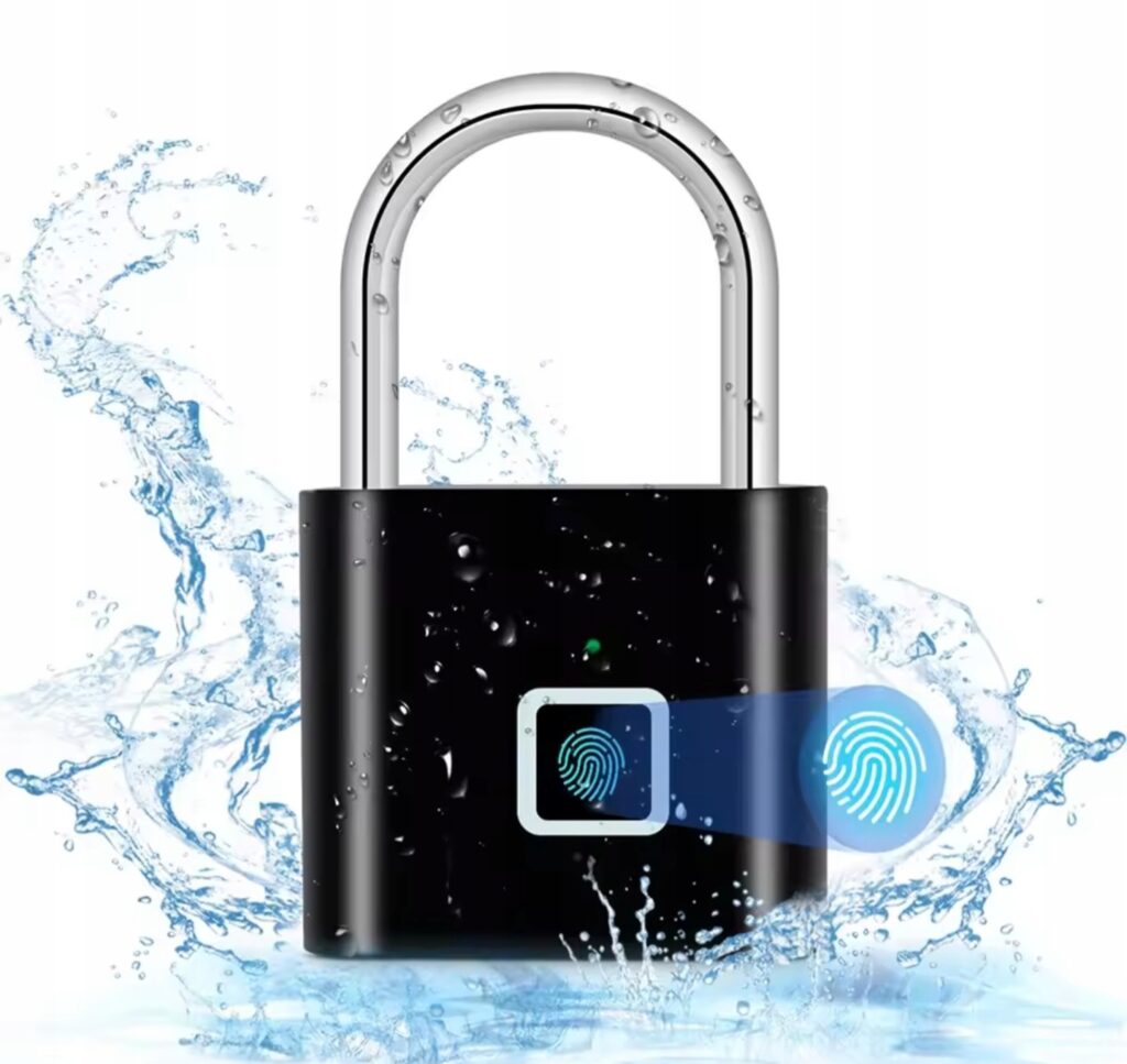 Inteligentna kłódka na odcisk palca, bezkluczykowa