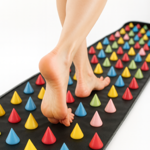Mata do masażu stóp, ścieżka akupresura, zdrowe stopy