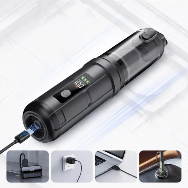 VACUUM. Mocny odkurzacz BEZPRZEWODOWY 3w1