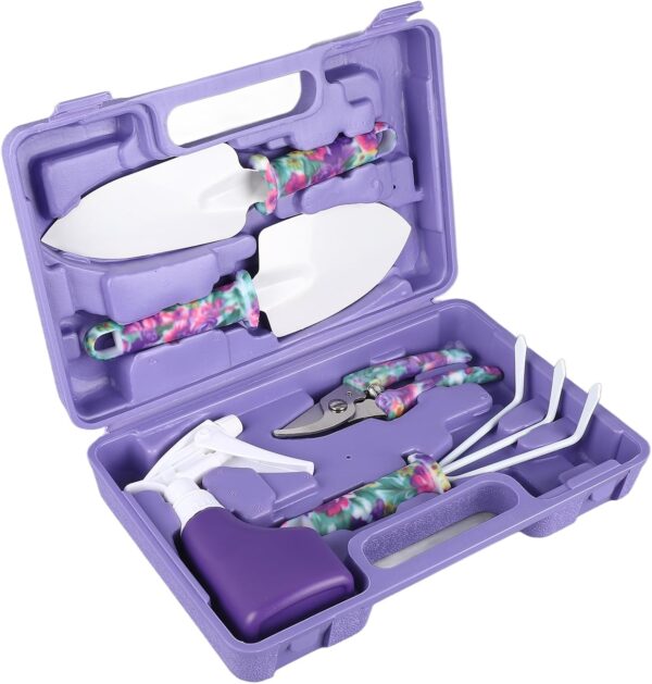 Zestaw narzędzi ogrodowych 5w1 kwiatkowe